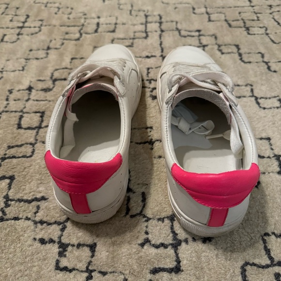 JCrew Saturday sneaker leather with fuschia - Picture 5 of 8